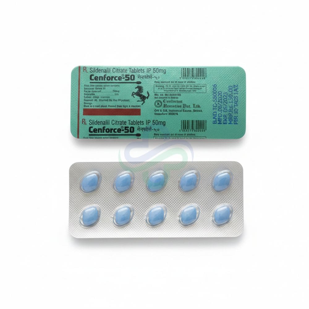 Cenforce 50mg — Cenforce 50mg Sildenafil Citrate 50mg view 4