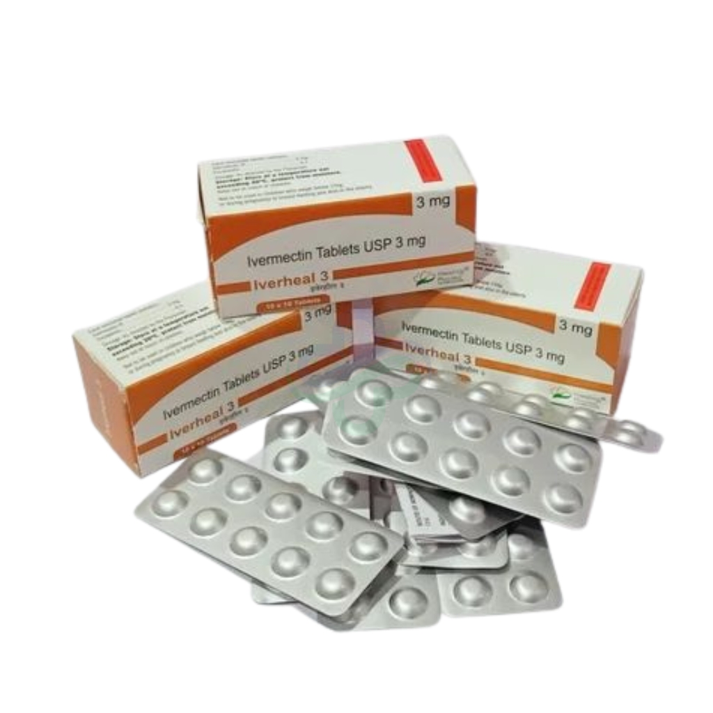 Iverheal - Ivermectin Tablets 3mg β Ivermectin 3mg view 3