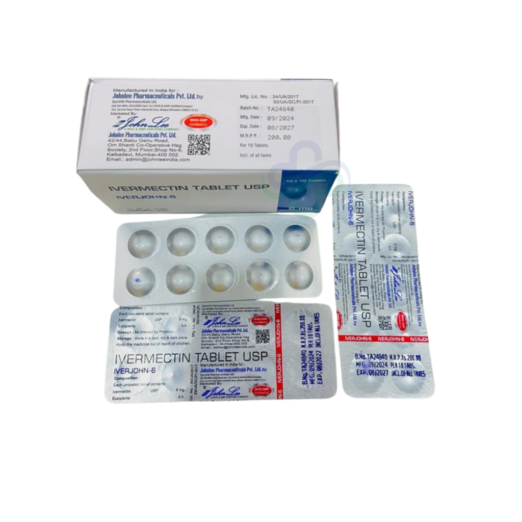 Iverjohn 6 Ivermectin Tablets — Ivermectin 6mg view 3