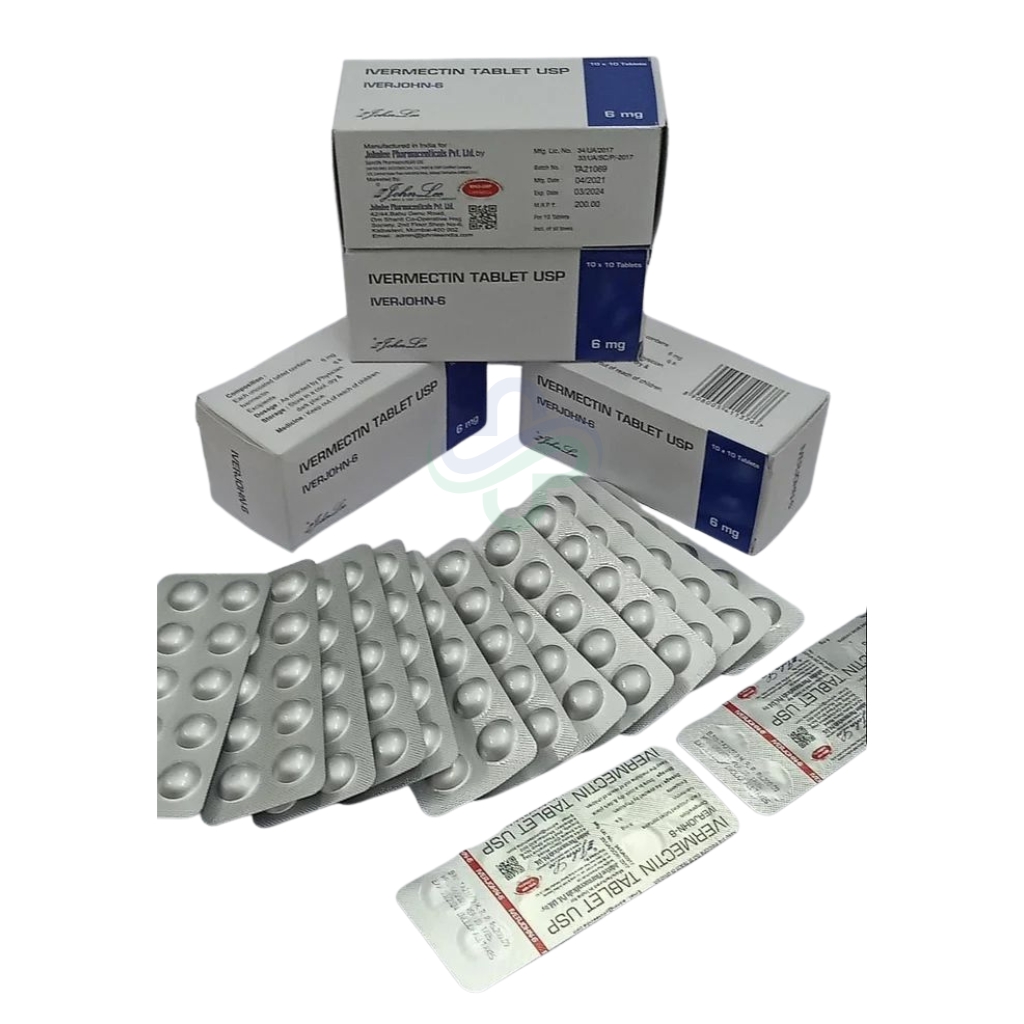Iverjohn 6 Ivermectin Tablets — Ivermectin 6mg view 2
