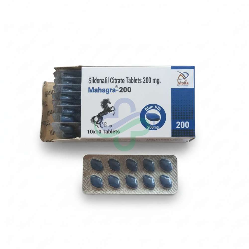 Mahagra 200mg Tablets — Sildenafil Citrate 200mg 200mg view 3