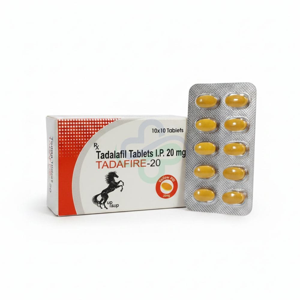 Tadafire 20mg - Tadalafil Tablets — Tadafire 20mg 20mg view 2