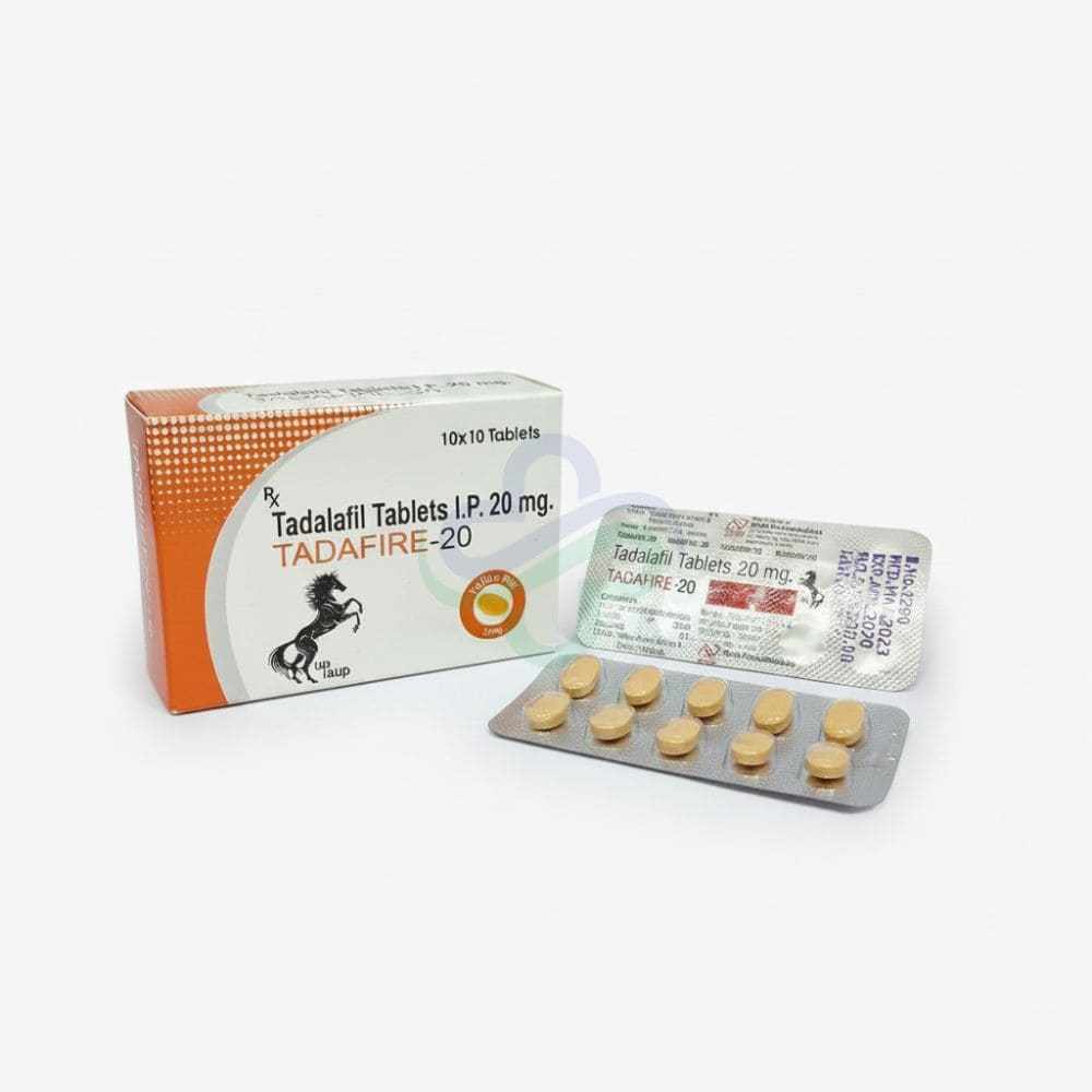 Tadafire 20mg - Tadalafil Tablets — Tadafire 20mg 20mg view 3