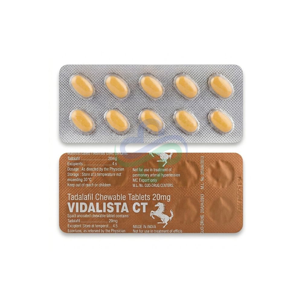 Vidalista CT 20mg — Tadalafil 20mg 20mg view 3