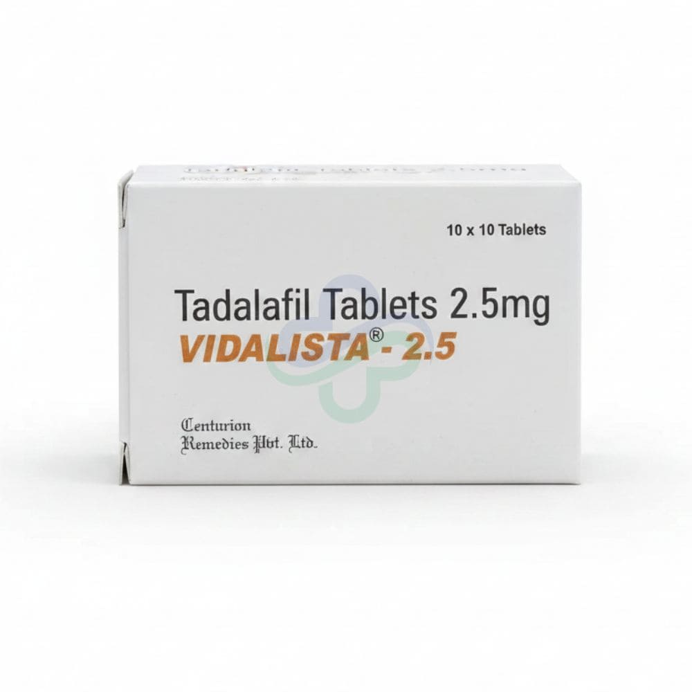 Vidalista 2.5mg - Tadalafil Tablets — Vidalista 2.5mg 2.5mg