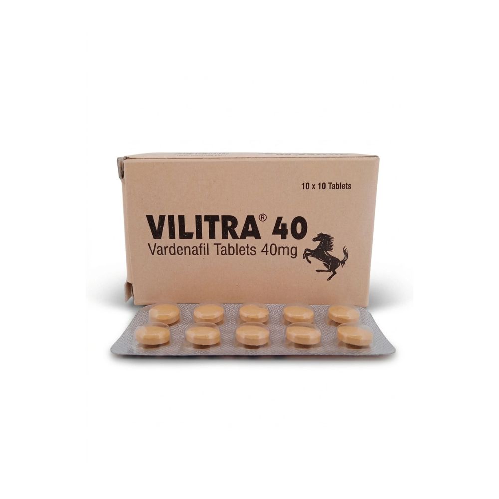 Vilitra 40 Tablets — Vardenafil 40mg 40mg view 2