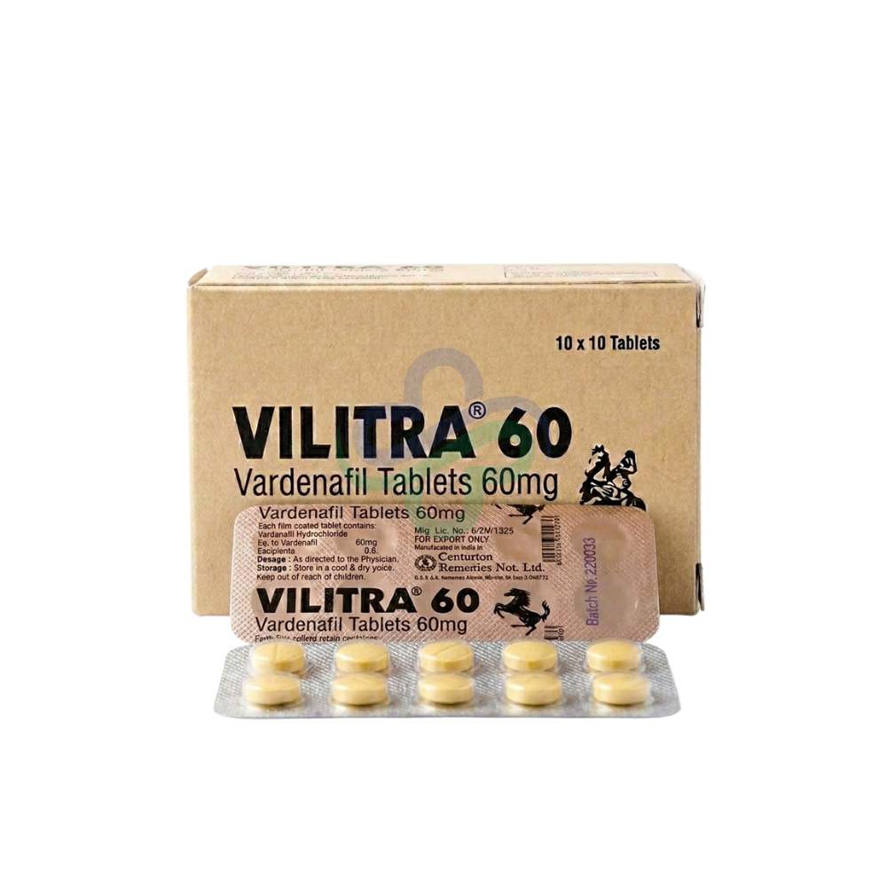 Vilitra 60mg Tablets — Vardenafil 60mg 60mg view 2